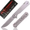 Firebird GANZO FH12-SS Pocket Folding Knife D2 Steel Blade All Steel Handle with Clip Outdoor Camping EDC Utility Pocket Knife (Grey) view 1