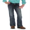 Wrangler Girls' Stretch Boot Cut Jean, Mid Blue, 4 view 2