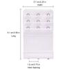 Akstore 6-Piece Women's Soft Comfortable Elastic Bra Extenders - 3 Hook, 3 Row Lady's Bra Extender - White view 2