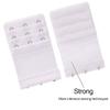 Akstore 6-Piece Women's Soft Comfortable Elastic Bra Extenders - 3 Hook, 3 Row Lady's Bra Extender - White view 3
