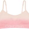 Calvin Klein Kids Girls' Seamless Wirefree Comfort Bralette Bra, Ck Icon Logo Pink, Large view 4