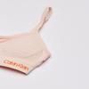 Calvin Klein Kids Girls' Seamless Wirefree Comfort Bralette Bra, Ck Icon Logo Pink, Medium view 2