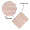 Akstore 6 Pieces Women's Soft Comfortable Elastic Bra Extenders Strap 4 Hook 3 Row Lady's Bra Extender Band (Multicolors) view 3