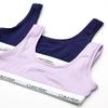 Calvin Klein Kids Girls' Modern Cotton Bralette 2-Pack, Lilac Purple/Symphony Blue, Large view 2