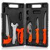 Maxam Field Dressing Kit, for Hunters and Fishermen, Portable Game Processing Kit in a Durable Case, 7-Piece view 1
