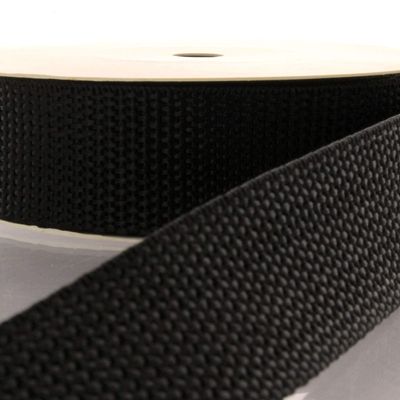 HBC | 1 Inch Polypropylene Webbing - Black 25 Yards