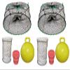 KUFA SportsTower Style Stainless Steel Prawn Trap(30"x20"x12") with Prawn Trap Accessory Combo (CT76+PAM5) x2 view 1