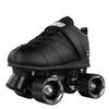 Crazy Skates Rocket Roller Skates - Quad Skates for Men and Women - Black (Size: Mens 5 / Womens 6) view 1
