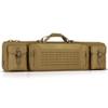 Savior Equipment Urban Warfare Tactical Double Long Gun Bag Case Backpack w/Pistol Handgun Case,55 Inch Flat Dark Earth Tan view 1