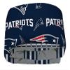 Northwest NFL New England Patriots Bed in a Bag Set, Queen, Rotary Legacy view 2