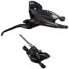 SHIMANO Bicycle Disc Brake Lever Assembled Set - ST-EF505 ((8R), 8SPD, BR-MT200(R), W/O Adapter) view 1