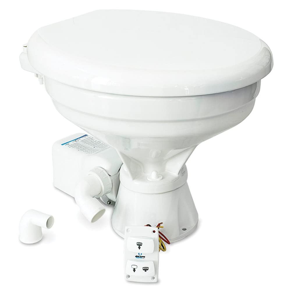 Albin Pump Marine Toilet Silent Electric Comfort - 12V [07-03-012]