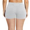 baleaf Workout Shorts Women 5" Biker Yoga Gym Spandex Running Volleyball Compression Short with Pockets Light Grey S view 2