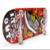 ChromeWheels 31 inch Skateboard Double Kick Skate Board Cruiser Longboard 8 Layer Maple Deck Skateboards for Kids and Beginners view 3