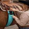 22" Horse Soft Padded Neoprene Turquoise Western Riding Saddle Cinch 9719-22 view 2