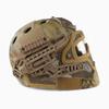 Helmet with Protective Goggle and Mesh Face Mask for Airsoft Paintball Games-MA view 3
