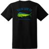 Koloa Surf Mahi Mahi Logo Heavyweight Tees-Tall-4XLT-Black/c view 1