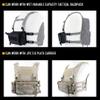 OAREA Camouflage Quick Release Tactical Vest Airsoft Ammo Chest Rig 5.56 9mm Magazine Carrier Combat Tactical Military view 4