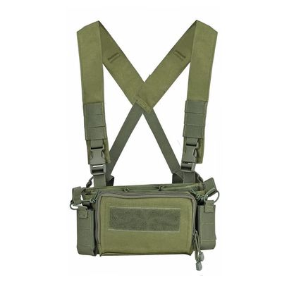 OAREA Camouflage Quick Release Tactical Vest Airsoft Ammo Chest Rig 5.56 9mm Magazine Carrier Combat Tactical Military