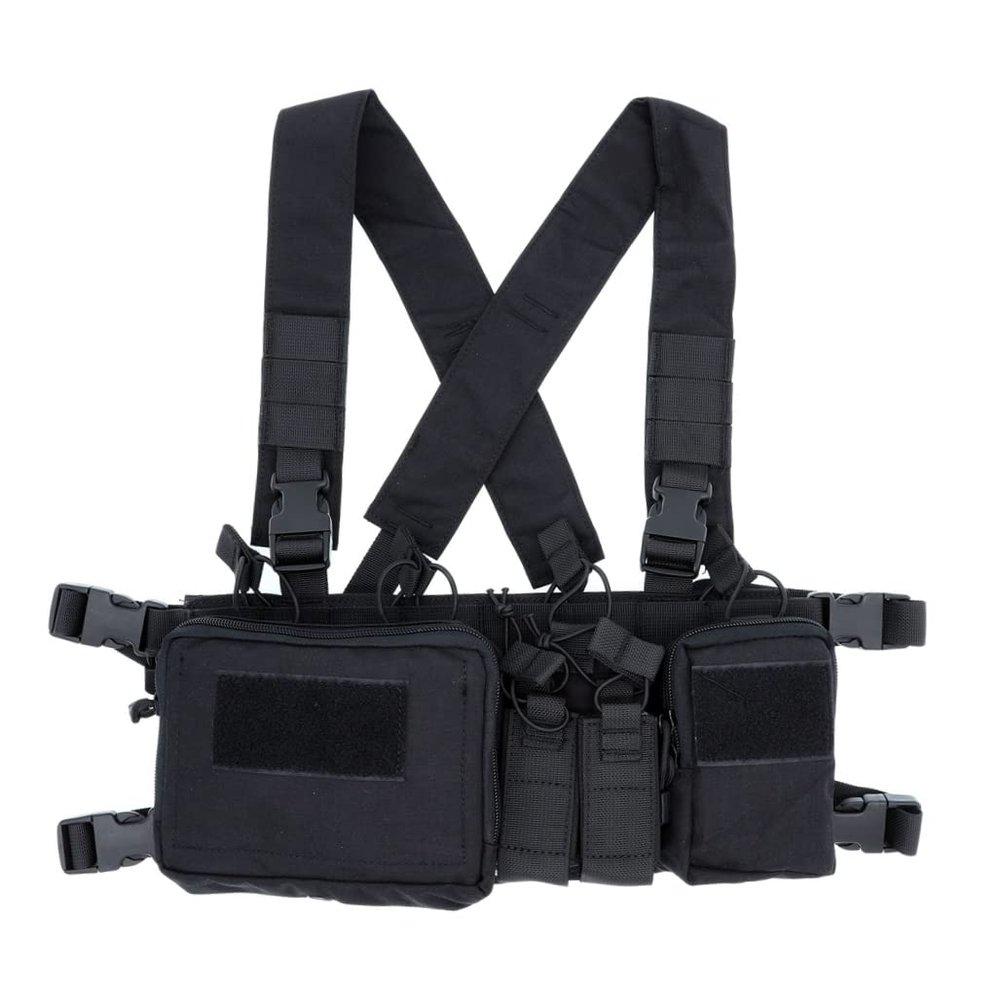 OAREA Tactical Chest Vest Rig Assault 500D Tactical Vest with Multi-pockets