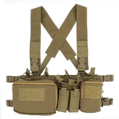 OAREA Tactical Chest Vest Rig Assault 500D Tactical Vest with Multi-pockets