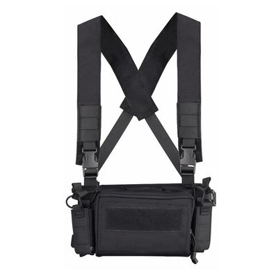OAREA Camouflage Quick Release Tactical Vest Airsoft Ammo Chest Rig 5.56 9mm Magazine Carrier Combat Tactical Military