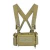 OAREA Camouflage Quick Release Tactical Vest Airsoft Ammo Chest Rig 5.56 9mm Magazine Carrier Combat Tactical Military view 1