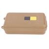 Outdoor Survival Box, Outdoor Plastic Waterproof Storage Box Shockproof Box Airtight Survival Case Container Storage Carry Box for Outdoor Tools storage(BigTan) view 2
