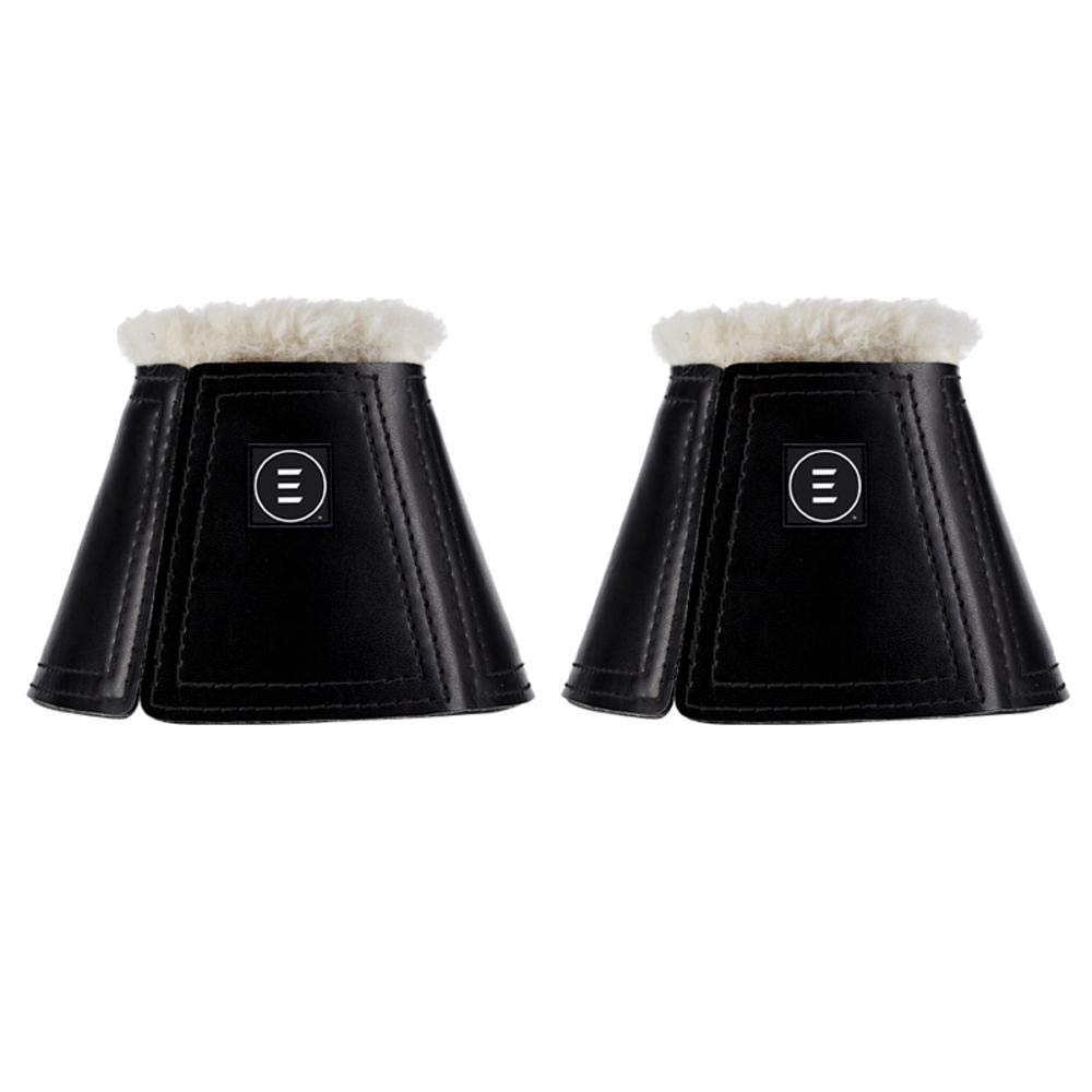 EquiFit Essential Sheeps Wool BellBoot, Black, Medium