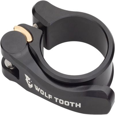 Wolf Tooth QR Quick Release Seatpost Clamp - 28.6mm, Black