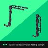 Ride KAC S4 Hitch Mounted 4-Bike Suspension Rack, Quick Release Handle, Double Folding, Smart Tilting Design, RV Use Prohibited, 2" Hitch view 4