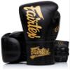 Fairtex Glory Kickboxing Gloves - Limited Edition (Black BGLG1 - Laceup, 16 oz) view 1