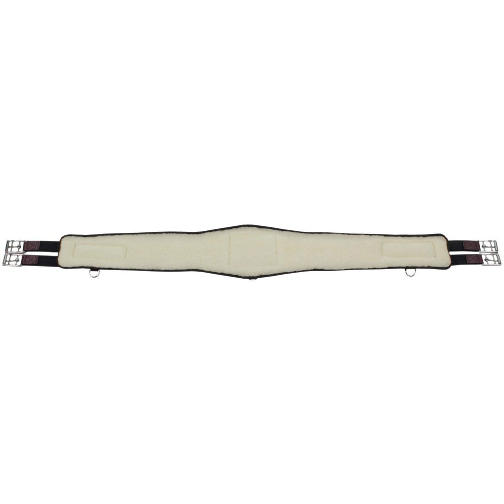 EquiFit, Schooling Girth W/Sheeps Wool Liner, Brown, 52