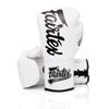 Fairtex Glory Kickboxing Gloves - Limited Edition (White BGLG1 - Laceup, 12 oz) view 1