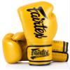 Fairtex Muay Thai Boxing Gloves for Men, Women, Kids | MMA Gloves, Kickboxing, Gym, Workout | Premium Quality, Light Weight & Shock Absorbent 18 oz Boxing Gloves- BGV18 Gold view 1
