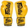 Fairtex Muay Thai Boxing Gloves for Men, Women, Kids | MMA Gloves, Kickboxing, Gym, Workout | Premium Quality, Light Weight & Shock Absorbent 18 oz Boxing Gloves- BGV18 Gold view 3