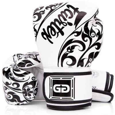 Fairtex Glory Kickboxing Gloves - Limited Edition (White - BGVG2, 16 oz)