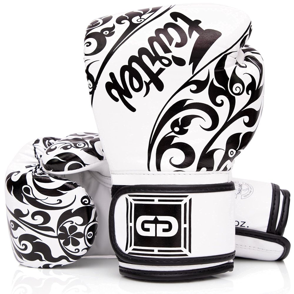 Fairtex Glory Kickboxing Gloves - Limited Edition (White - BGVG2, 14 oz)