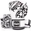 Fairtex Glory Kickboxing Gloves - Limited Edition (White - BGVG2, 14 oz) view 1