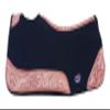 CHALLENGER Horse Saddle PAD Western Contoured Wool Felt Moisture Wicking Saddle Pad Black 39177BK view 3