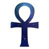 Ankh Key Of Life - Vinyl Decal Sticker - 10.75" x 17" - Galaxy view 1