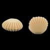 Baost Creative Sea Shell Shape Jewelry Box Earring Ring Necklace Display Tray Decorative Jewelry Trinket Box Storage Organizer Jewelry Gift Box with Sponge Ring Cuishion White view 4