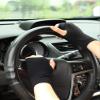 Blulu 4 Pairs Fingerless Gloves with Thumb Hole Cozy Half Fingerless Driving Gloves Knit Mittens for Women Men(Black, Grey, Wine Red) view 4