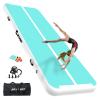 AKSPORT Gymnastics Air Mat Tumble Track Tumbling Mat Inflatable Floor Mats with Air Pump for Home Use/Tumble/Gym/Training/Cheerleading/Parkour/Beach/Park/Water view 1