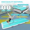 AKSPORT Gymnastics Air Mat Tumble Track Tumbling Mat Inflatable Floor Mats with Air Pump for Home Use/Tumble/Gym/Training/Cheerleading/Parkour/Beach/Park/Water view 2