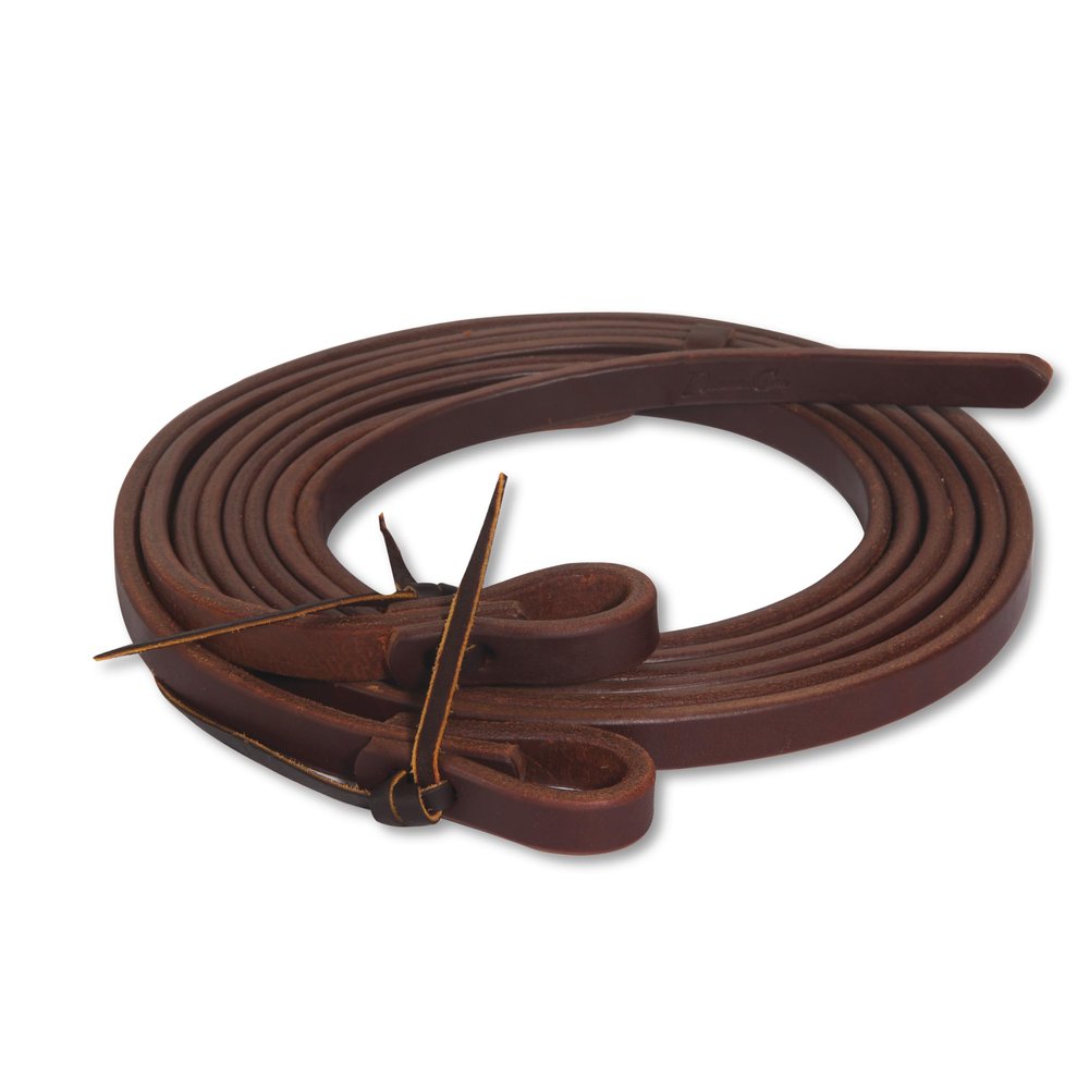 Professional's Choice Ranch Heavy Oil Harness Leather Split Reins | 