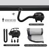 Air Track Gymnastics Tumbling Mat Inflatable Floor Mats with Electric Air Pump for Home Use/Tumble/Gym/Training/Cheerleading/Parkour/Beach/Park/Water 3.3/10/13.12/16.4/20/23-39ft (Black, 20) view 3