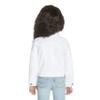Levi's Girl's Denim Trucker Jacket, White, XL view 4