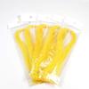 Jammas 5 Packs Holographic Tinsel Fly Fishing Tying Crystal Flash String Jig Hook Lure Making Fishing Material Pink - (Color: Yellow 5 Packs) view 1
