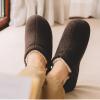 LongBay Men's Slippers Warm Bedroom Memory Foam House Shoes Slip-On for Indoor Outdoor Winter (Coffee, 11-12) view 2